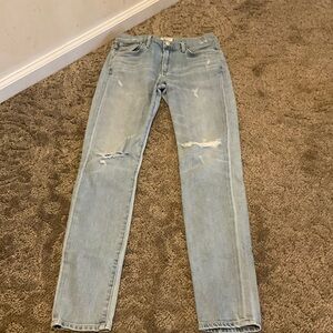 EUC Agolde Sophie distressed skinny size 27